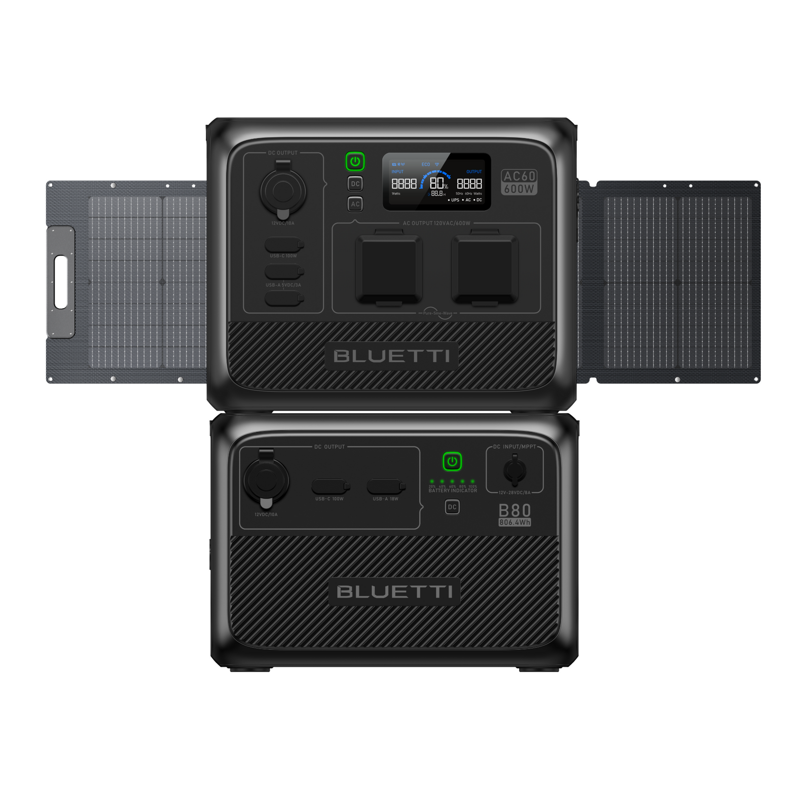 BLUETTI AC60 + B80 | Home Battery Backup