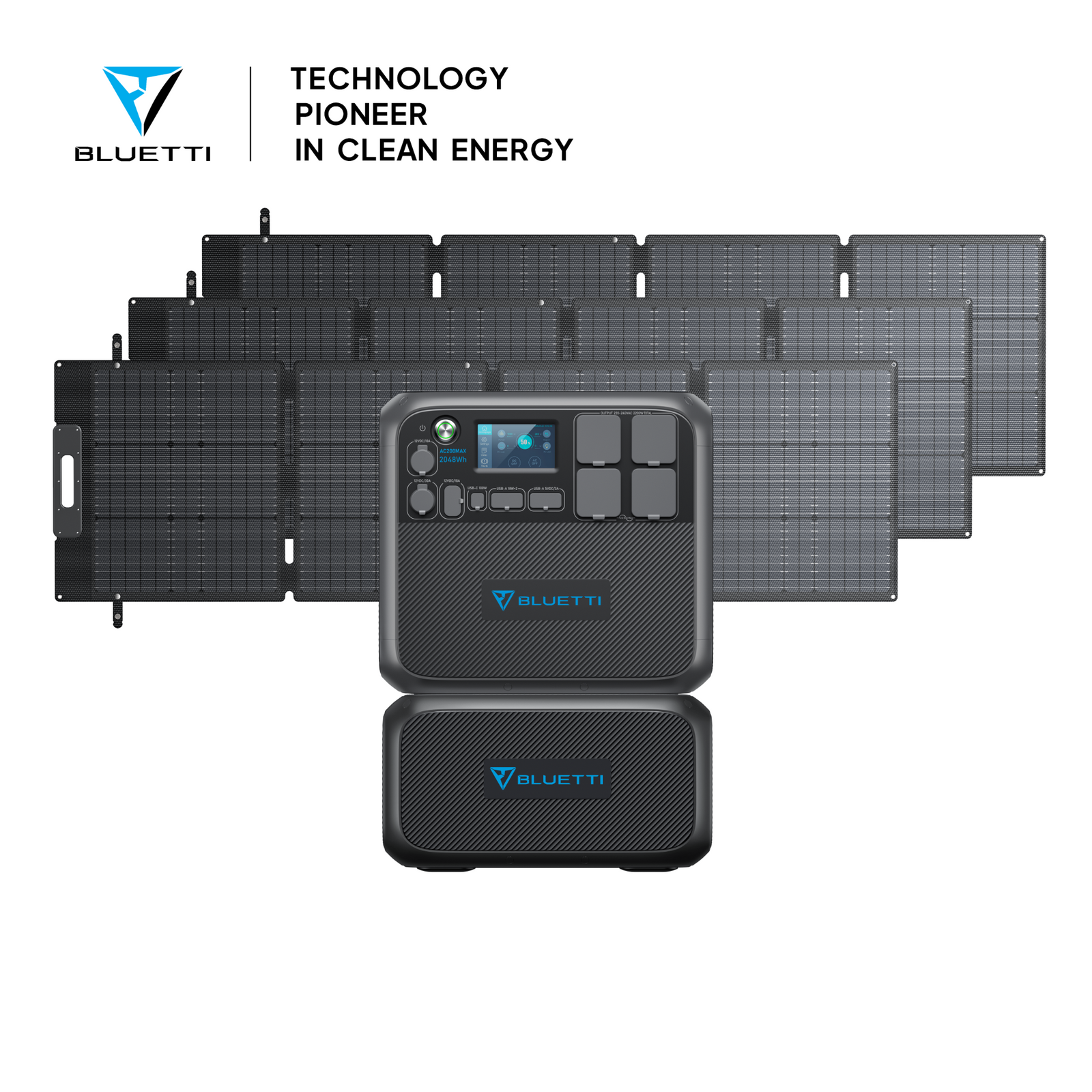 BLUETTI AC200MAX + 1*B230 + Solar Panels | Solar Generator Kit