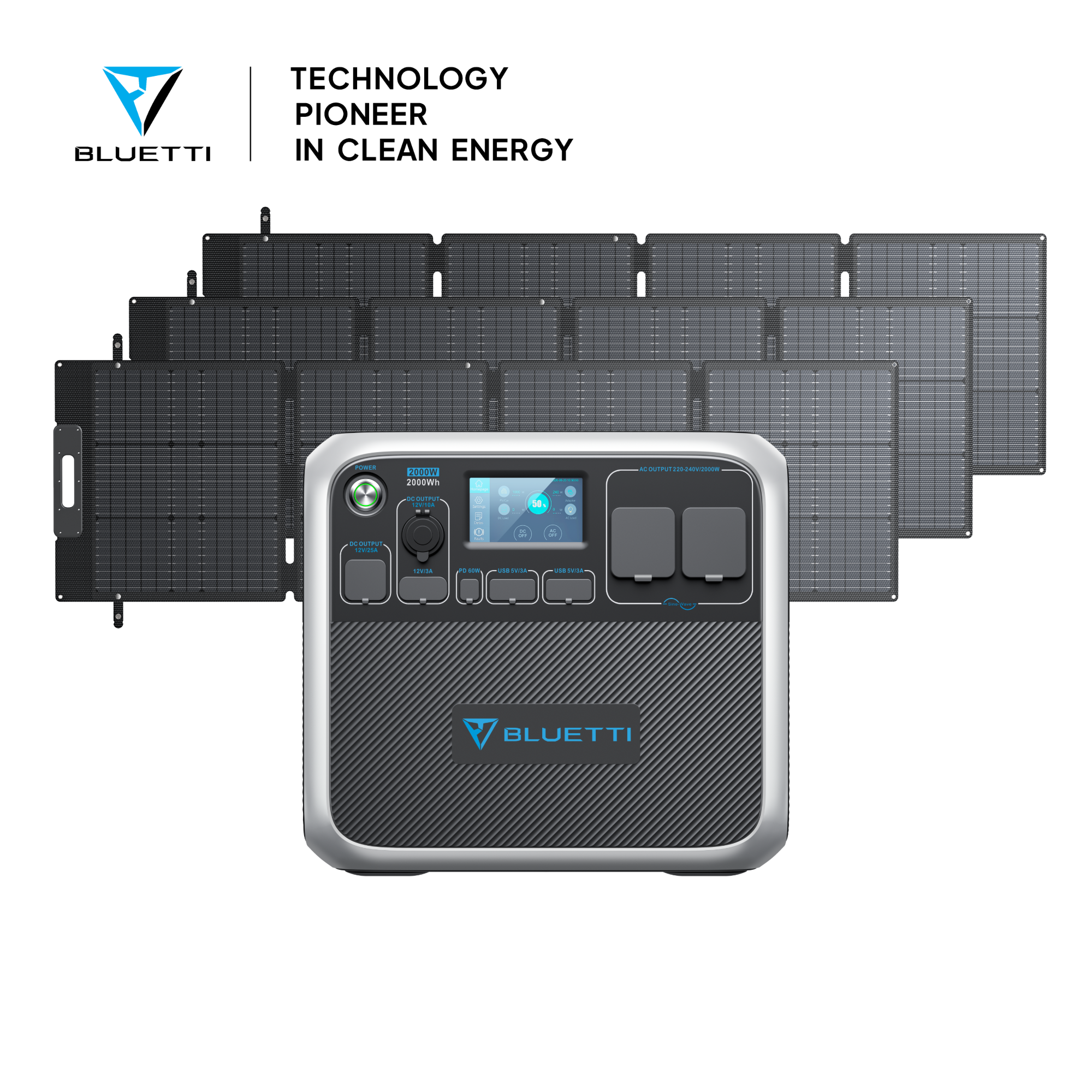 BLUETTI AC200P + Solar Panels | Solar Generator Kit