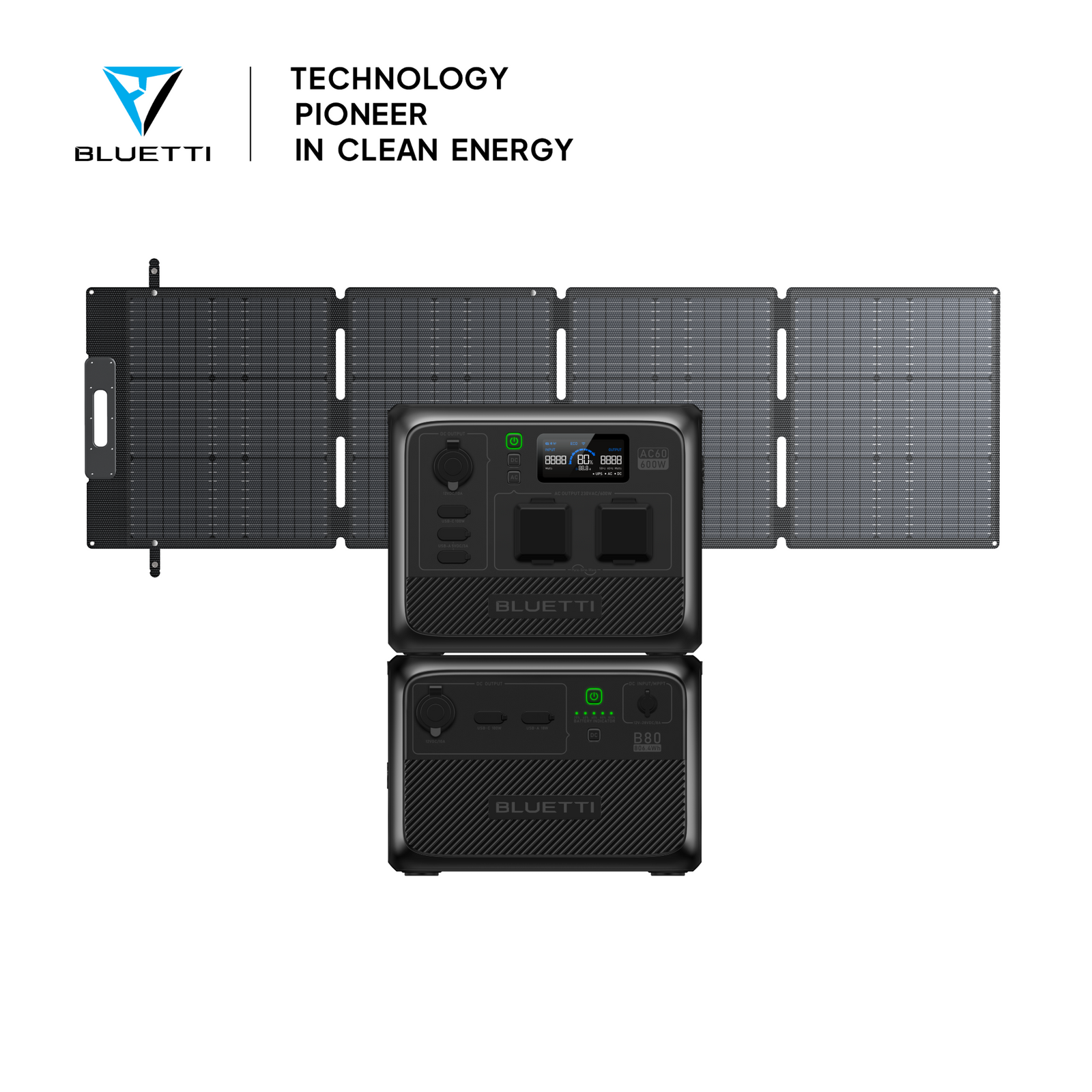 BLUETTI AC60 + B80 | Home Battery Backup