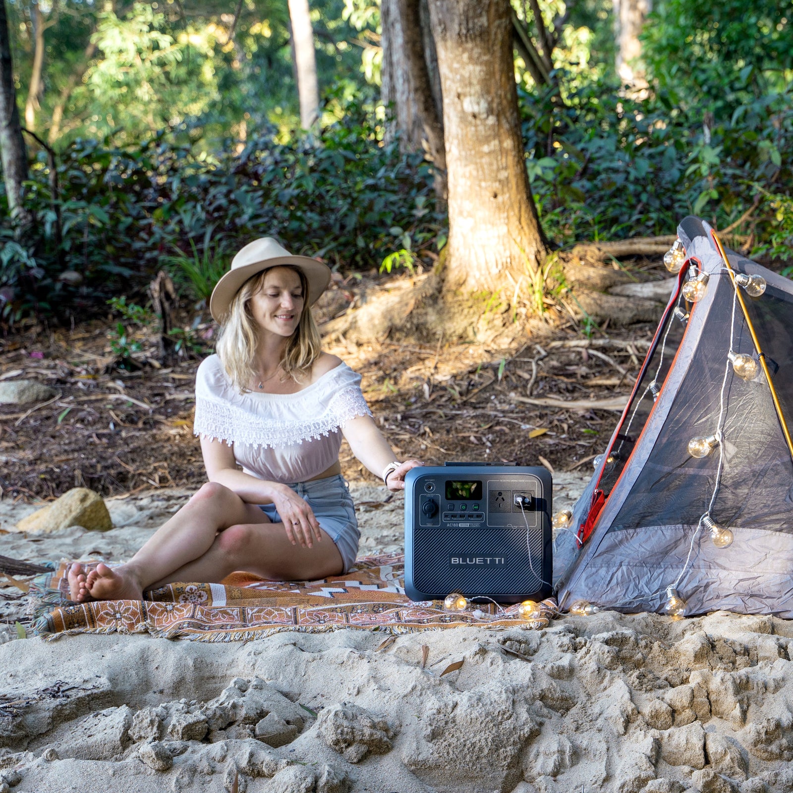 BLUETTI AC180 Portable Power Station | 1,800W 1,152Wh