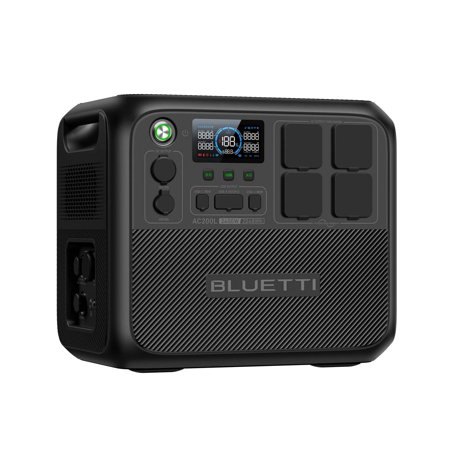 BLUETTI AC200L Portable Power Station | 2,400W 2,048Wh