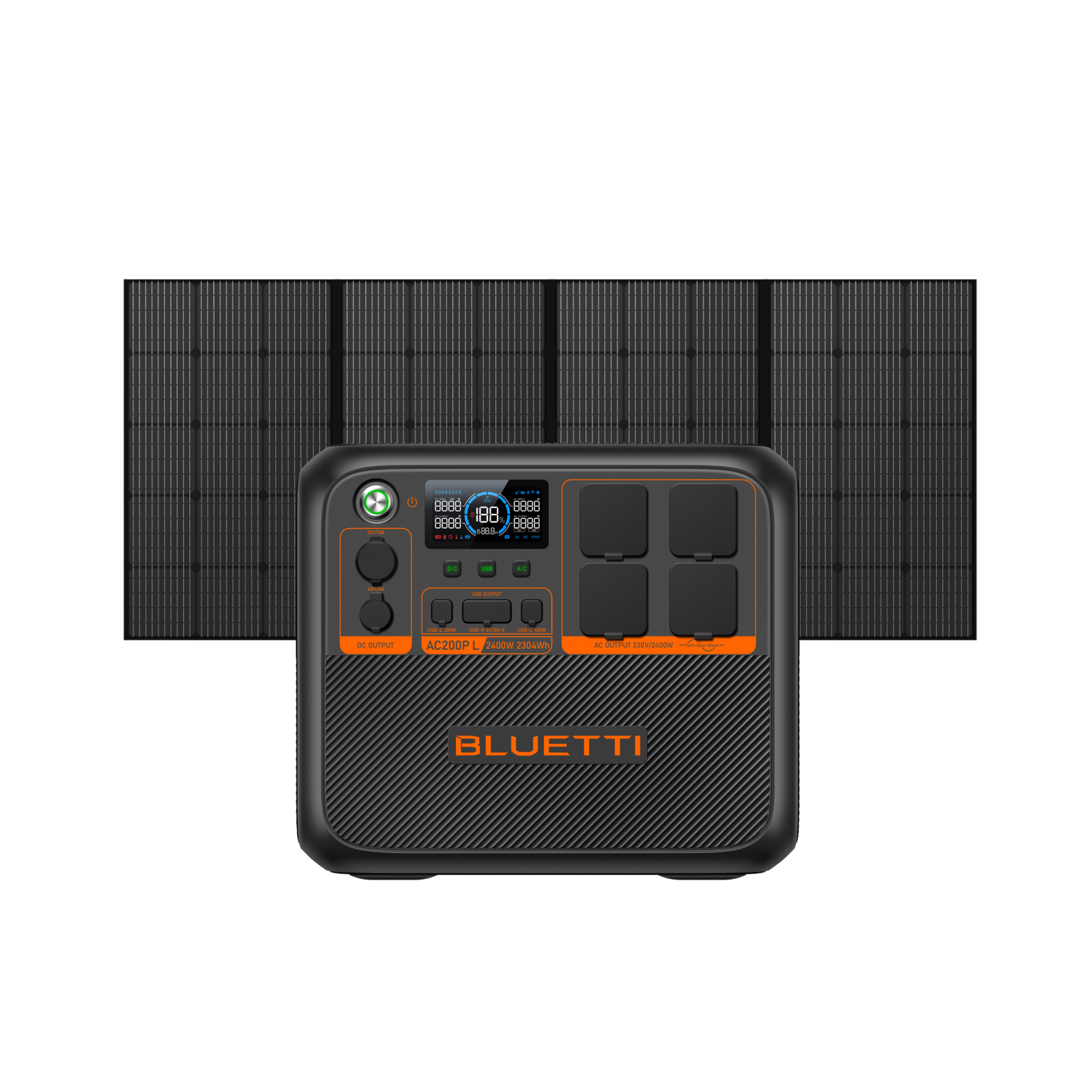 BLUETTI AC200P L Portable Power Station | 2,400W 2,304Wh