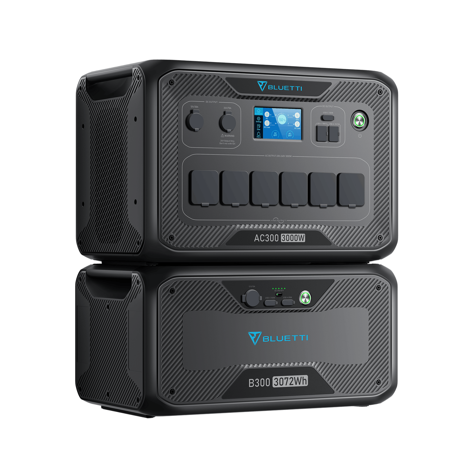 BLUETTI AC300 + 2*B300 | Home Battery Backup( Renew )