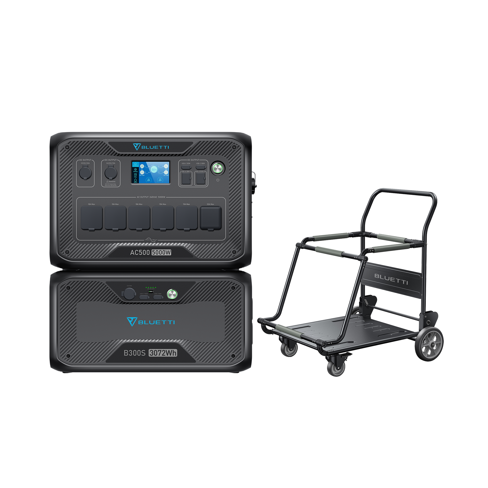 BLUETTI AC500 + B300S | Solar Generator Kits
