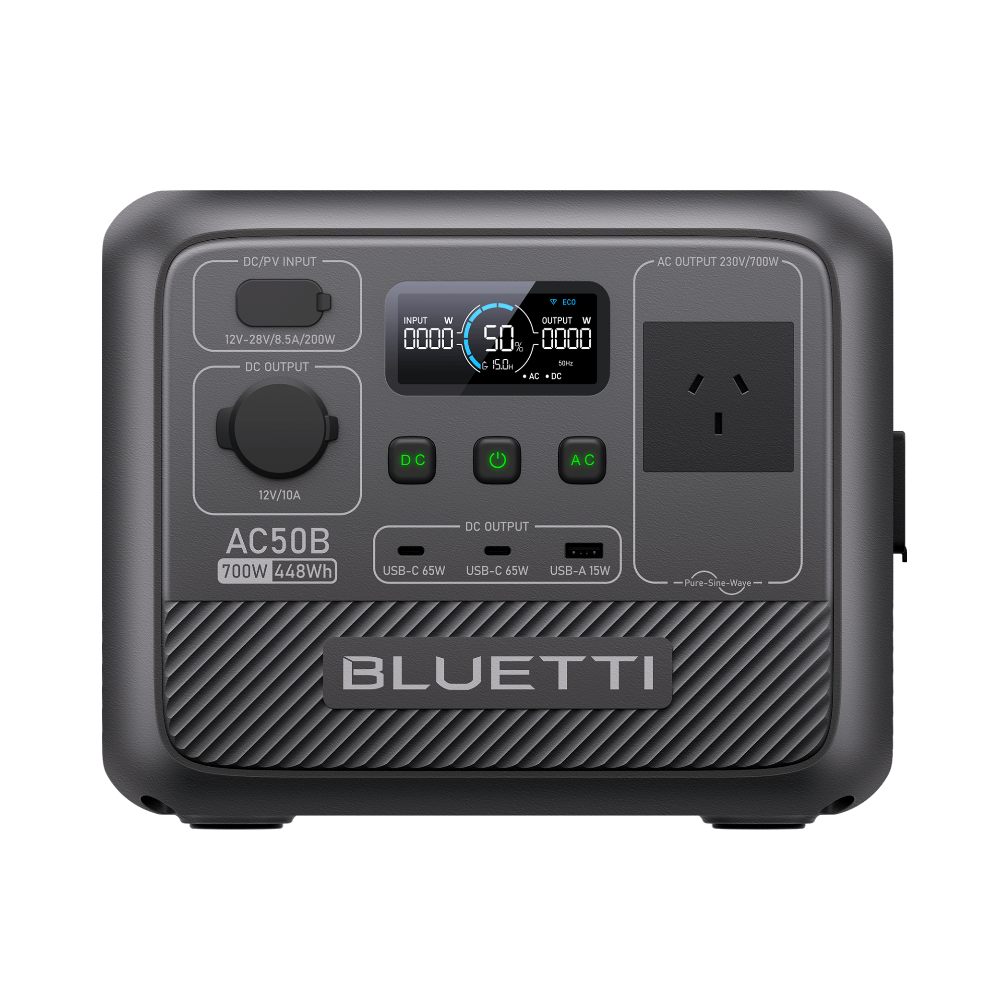 BLUETTI AC50B Portable Power Station | 700W 448Wh