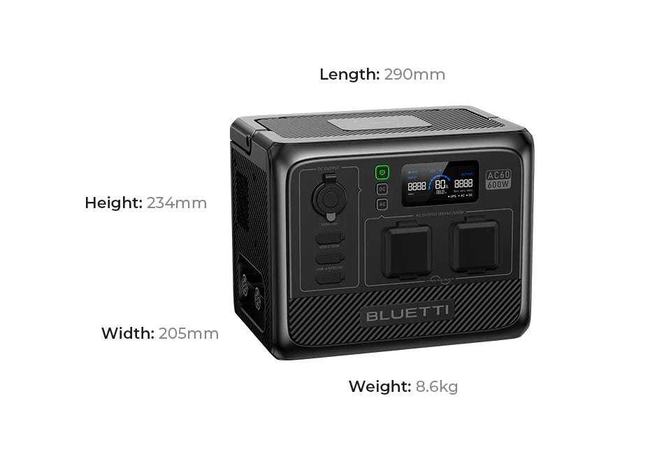 BLUETTI AC60 + B80 | Home Battery Backup