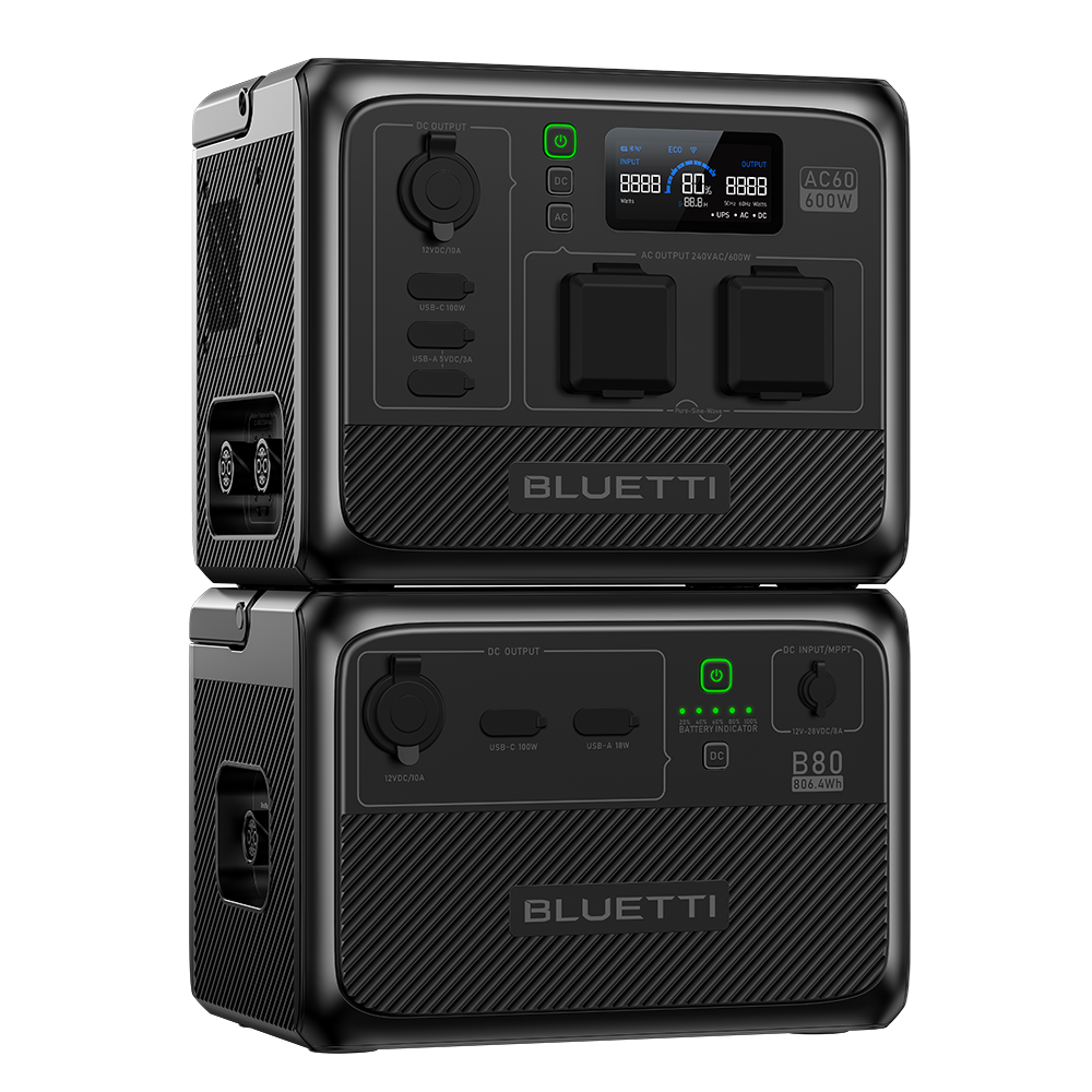 BLUETTI AC60 + B80 | Home Battery Backup