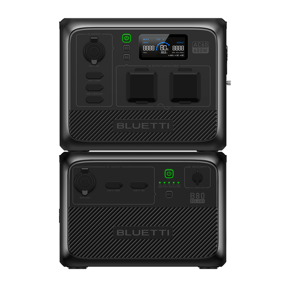 BLUETTI AC60 + B80 | Home Battery Backup