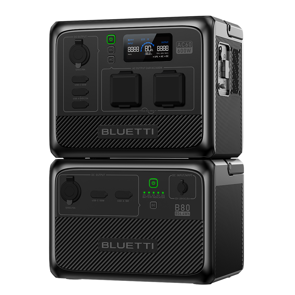 BLUETTI AC60 + B80 | Home Battery Backup