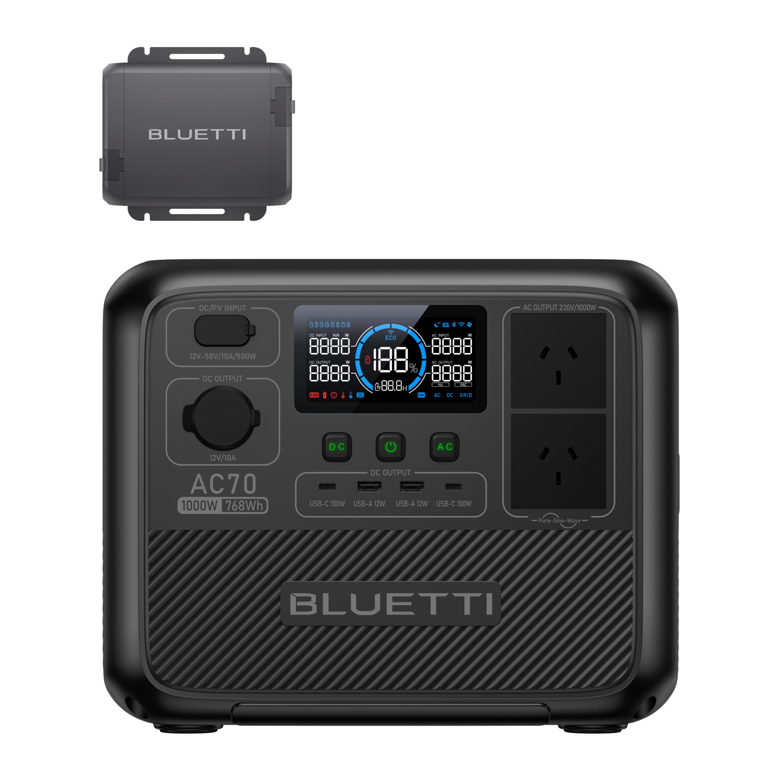AC70+BLUETTI Charger 1
