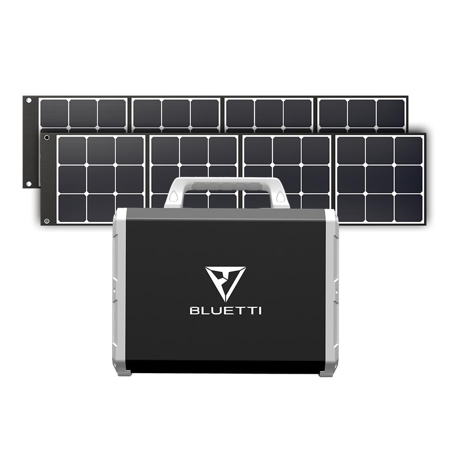 BLUETTI  EB150(Black) + Solar Panels
