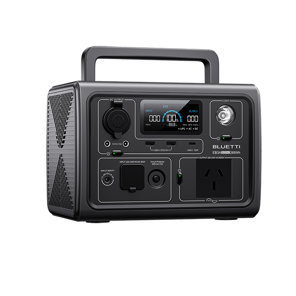 BLUETTI EB3A Portable Power Station | 600W 268Wh